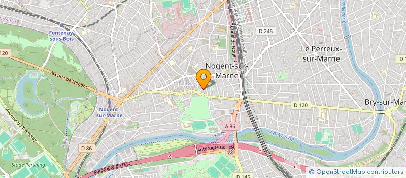 localisation de l'entreprise TOM&PIERRE à NOGENT-SUR-MARNE