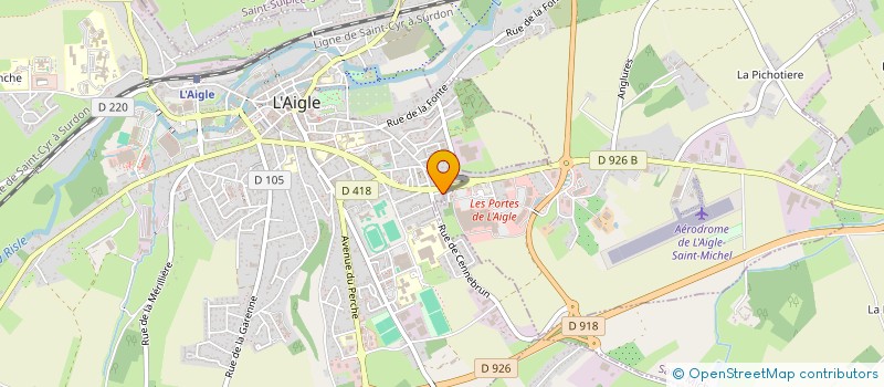 localisation de l'entreprise TOM'POUCE à SAINT-SULPICE-SUR-RISLE