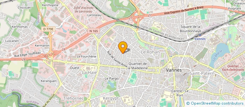 localisation de l'entreprise TOM POUCE à VANNES