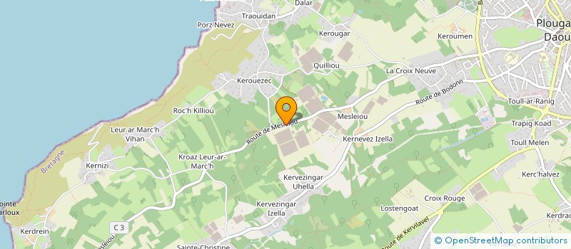 localisation de l'entreprise TOM'POUSSE ENERGIE  PLOUGASTEL-DAOULAS