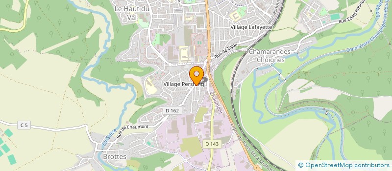 localisation de l'entreprise TOM RAIDERS CHAUMONT à CHAUMONT