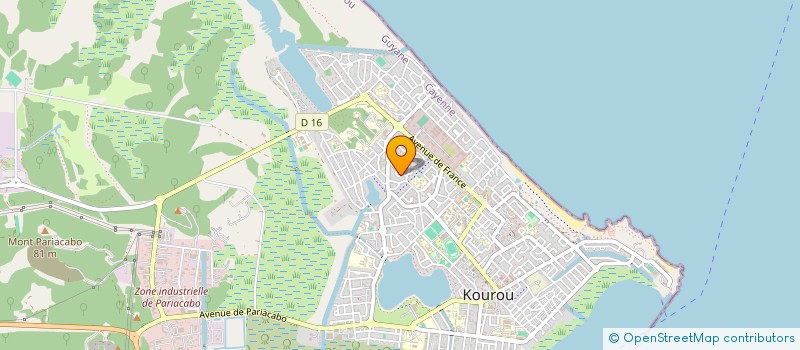 localisation de l'entreprise TOM RENOV' à KOUROU