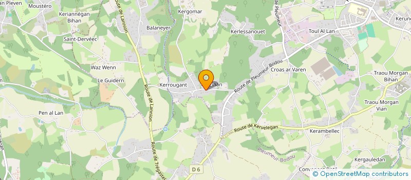 localisation de l'entreprise TOM'S FAMILY  PERROS-GUIREC