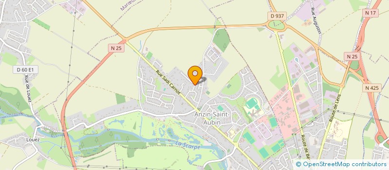 localisation de l'entreprise TOM'S HEALTH CLUB  ANZIN-SAINT-AUBIN