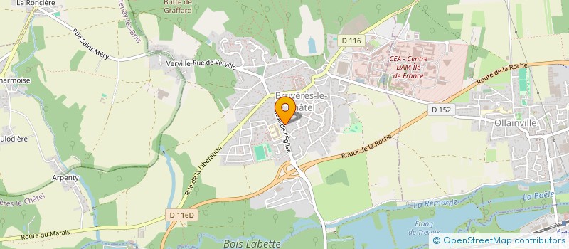 localisation de l'entreprise TOM'S JUMPING HORSE TEAM  BRUYERES-LE-CHATEL