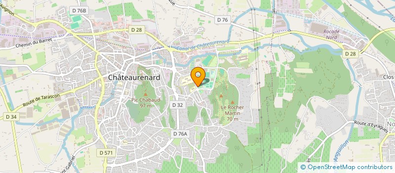 localisation de l'entreprise TOM'SO DANSE  CHATEAURENARD