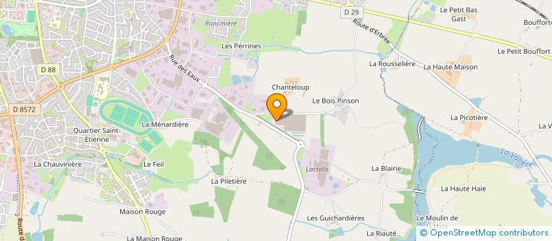 localisation de l'entreprise TOM SOL'R  VITRE