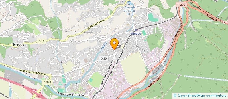 localisation de l'entreprise TOM TAXI  PASSY