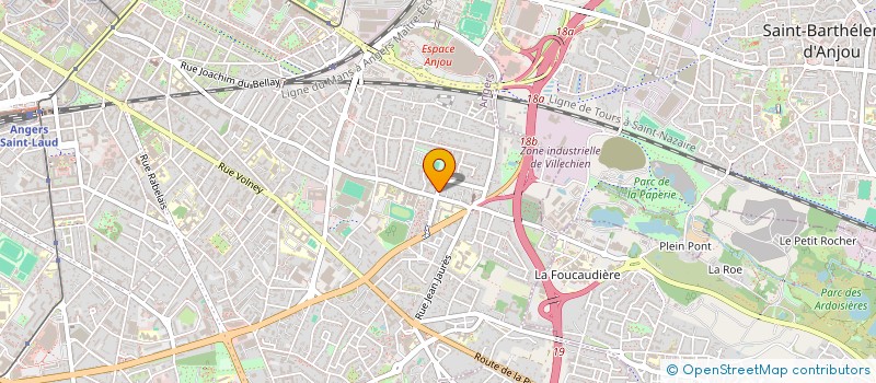localisation de l'entreprise TOM : TELE OPHTALMOLOGIE MOBILE à ANGERS