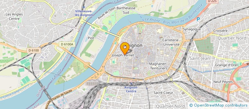 localisation de l'entreprise TOM TIP  AVIGNON