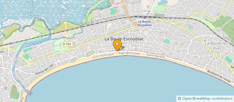 localisation de l'entreprise TOM TOM à LA BAULE-ESCOUBLAC