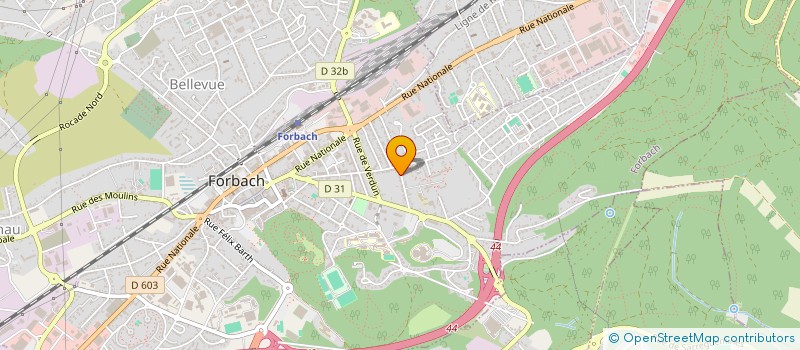 localisation de l'entreprise TOM & TOM  SARREGUEMINES