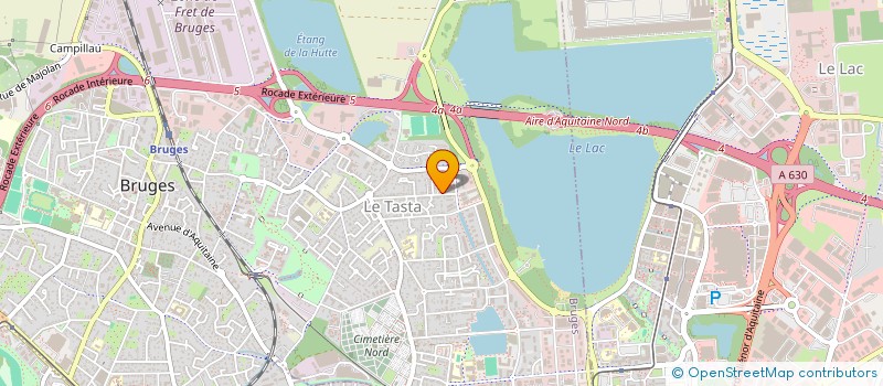 localisation de l'entreprise TOMA  BRUGES