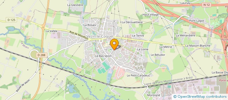 localisation de l'entreprise TOMA  VEZIN-LE-COQUET