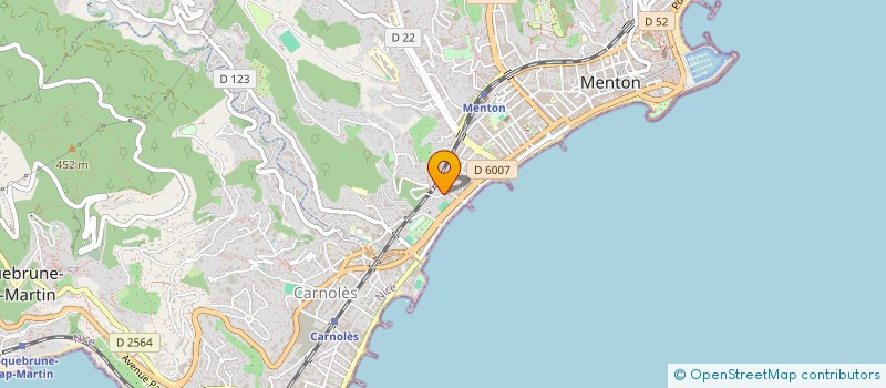 localisation de l'entreprise TOMA  MENTON