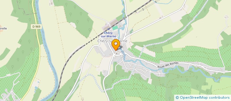 localisation de l'entreprise TOMA BATIMENT à CHEZY-SUR-MARNE