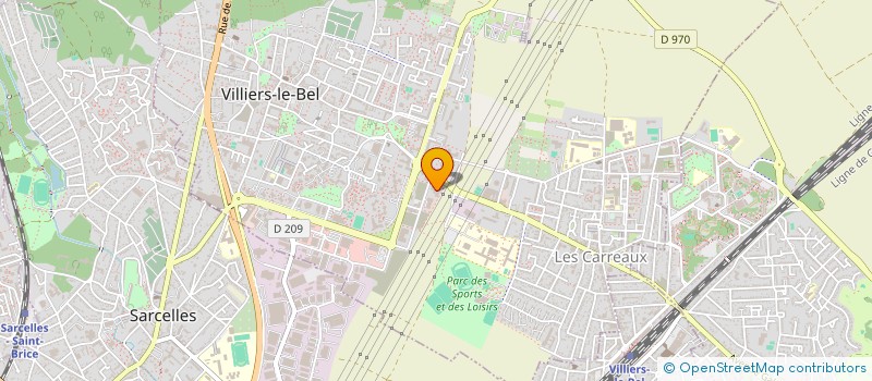 localisation de l'entreprise TOMA ILAN  VILLIERS-LE-BEL