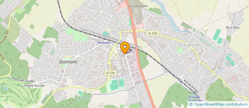 localisation de l'entreprise TOMA IMPEX à DOMONT