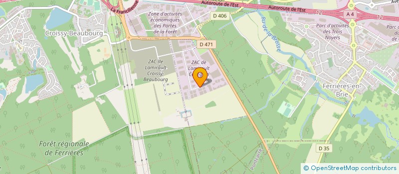 localisation de l'entreprise TOMAA à COLLEGIEN