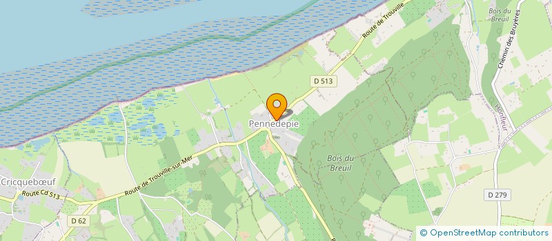 localisation de l'entreprise TOMAFA  PENNEDEPIE