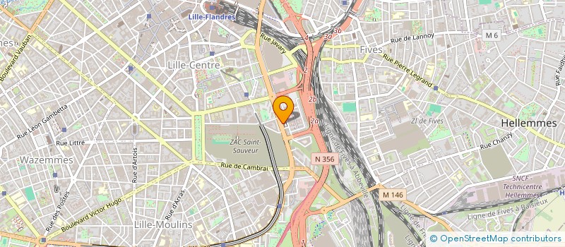 localisation de l'entreprise TOMAHAWK CONSULTING à LILLE