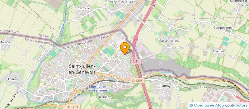 localisation de l'entreprise TOMAKU  SAINT-JULIEN-EN-GENEVOIS