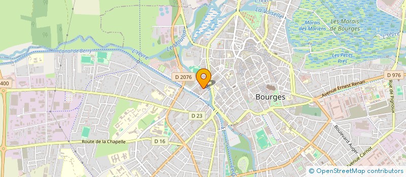 localisation de l'entreprise TOMAL à BOURGES