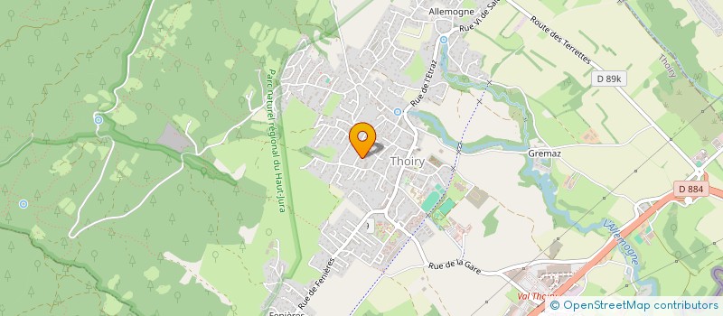 localisation de l'entreprise TOMALEA  THOIRY