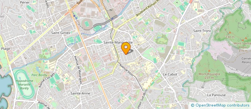 localisation de l'entreprise TOMALEX 13 à MARSEILLE