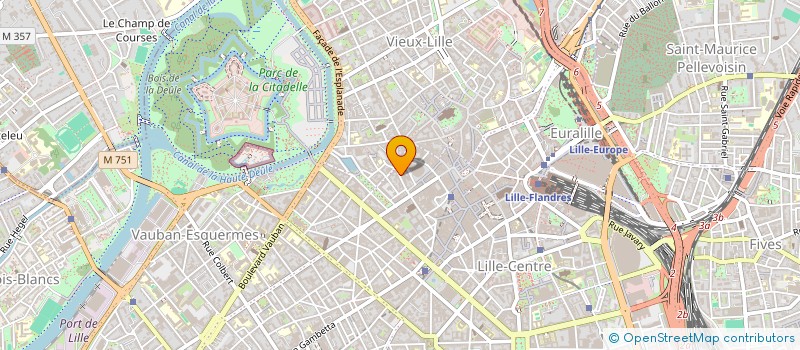 localisation de l'entreprise TOMALEX à LILLE