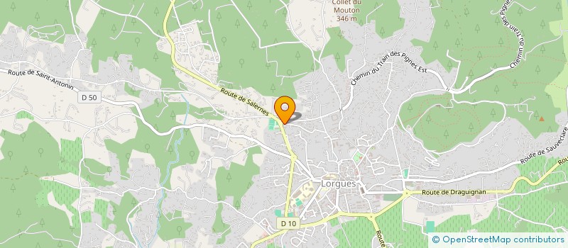 localisation de l'entreprise TOMALEX  LORGUES