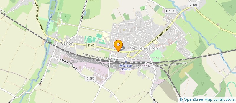 localisation de l'entreprise TOMALI  MEZIDON VALLEE D'AUGE