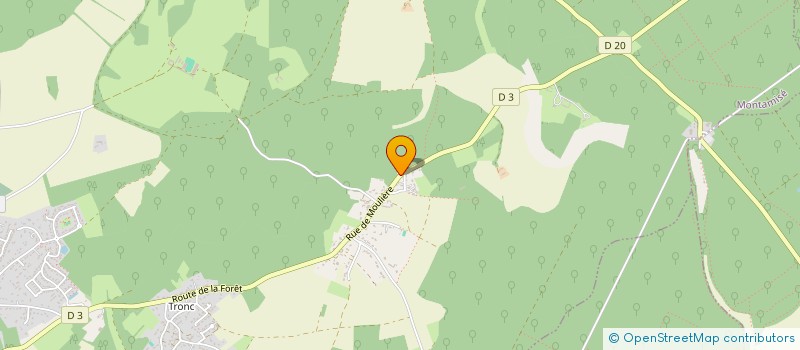 localisation de l'entreprise TOMALINE AMBITION  MONTAMISE