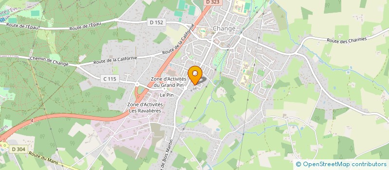 localisation de l'entreprise TOMAN  CHANGE