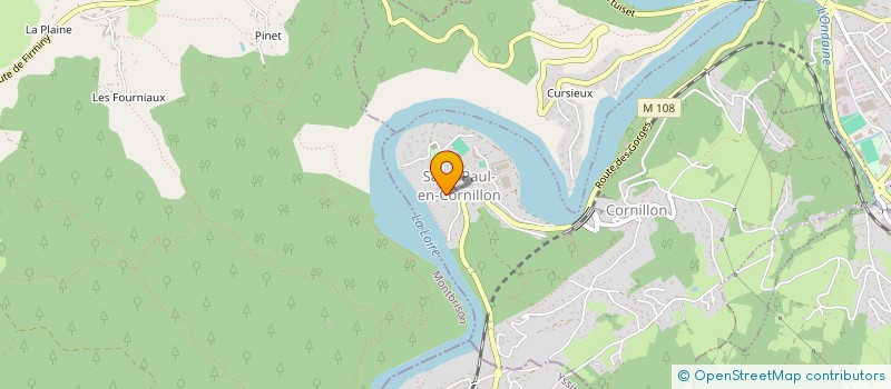 localisation de l'entreprise TOMAN IMMO  SAINT-PAUL-EN-CORNILLON