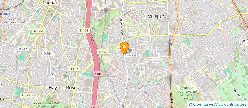 localisation de l'entreprise TOMANA à VILLEJUIF