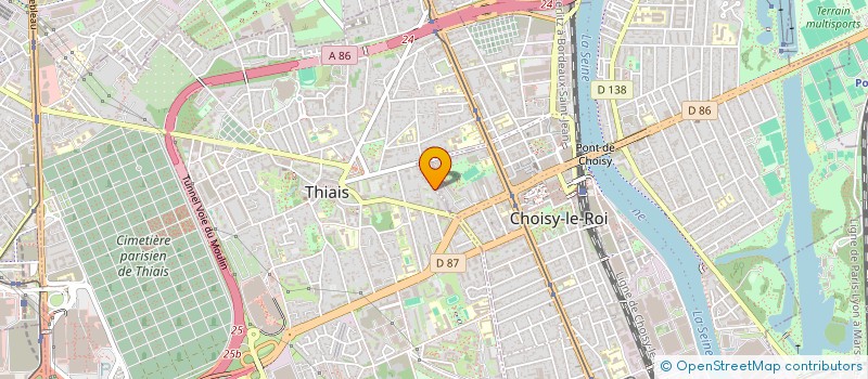 localisation de l'entreprise TOMANIK à SAINT-MANDE