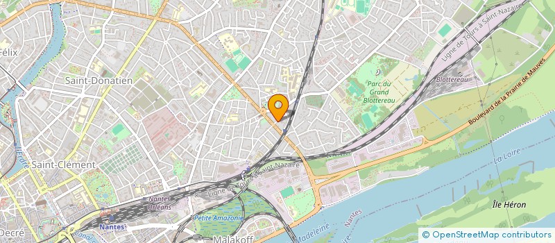 localisation de l'entreprise TOMAR à NANTES