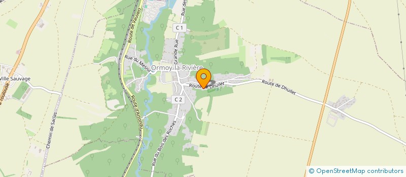 localisation de l'entreprise TOMARI MINI GROUP  ORMOY-LA-RIVIERE