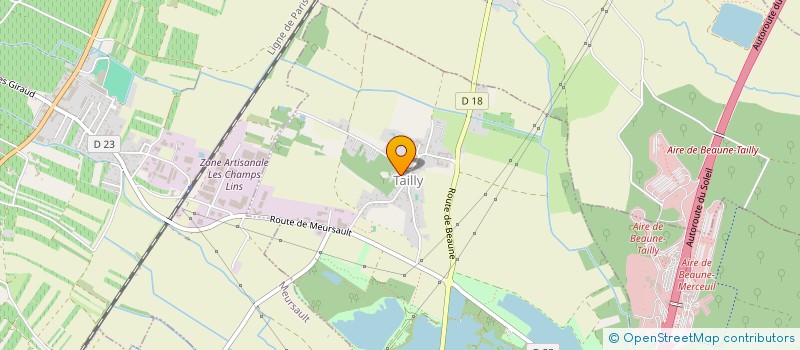 localisation de l'entreprise TOMARIE  TAILLY