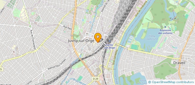 localisation de l'entreprise TOMARIE à JUVISY-SUR-ORGE