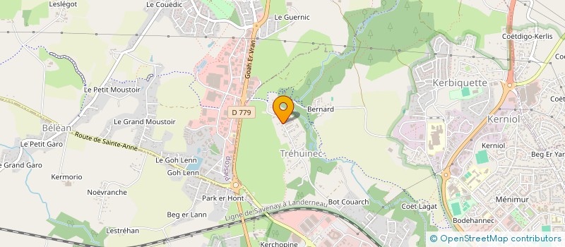 localisation de l'entreprise TOMARINE à VANNES