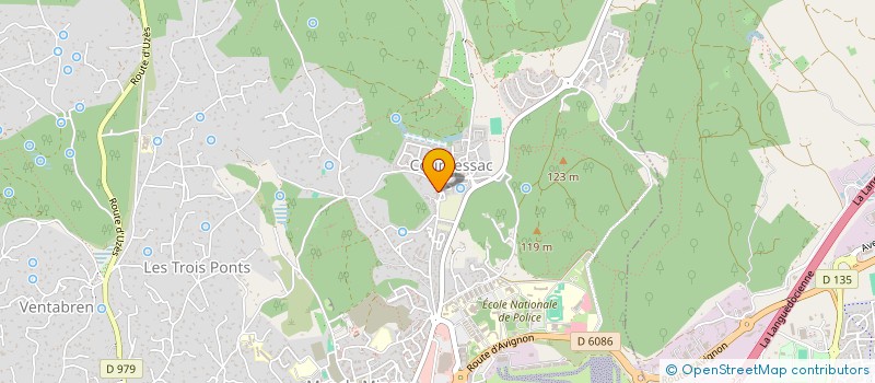 localisation de l'entreprise TOMAS  NIMES