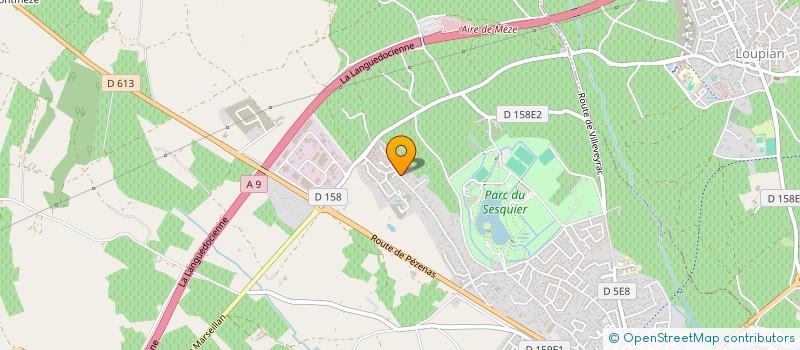 localisation de l'entreprise TOMAS à MEZE