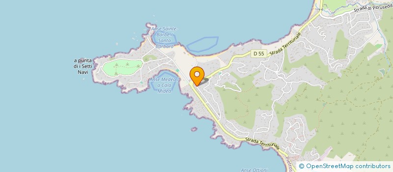 localisation de l'entreprise TOMASINI TRANSPORTS à GROSSETO-PRUGNA