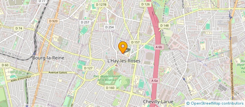 localisation de l'entreprise TOMASINO L'HAY LES ROSES  L'HAY-LES-ROSES