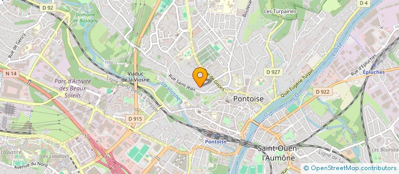 localisation de l'entreprise TOMASMR  PONTOISE