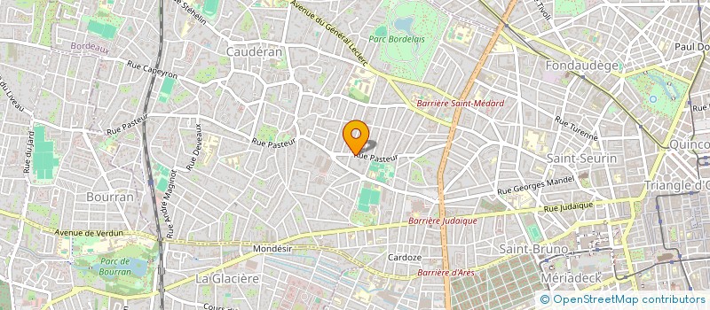 localisation de l'entreprise TOMASOL à BORDEAUX