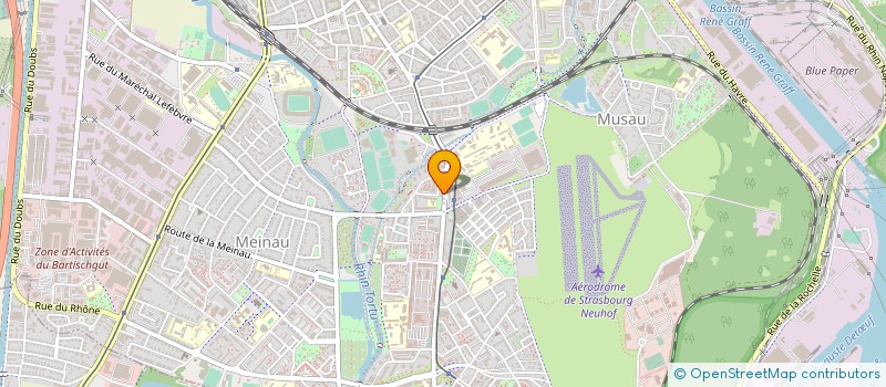 localisation de l'entreprise TOMASON  STRASBOURG