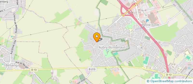localisation de l'entreprise TOMASZEWSKI à AUBRY-DU-HAINAUT
